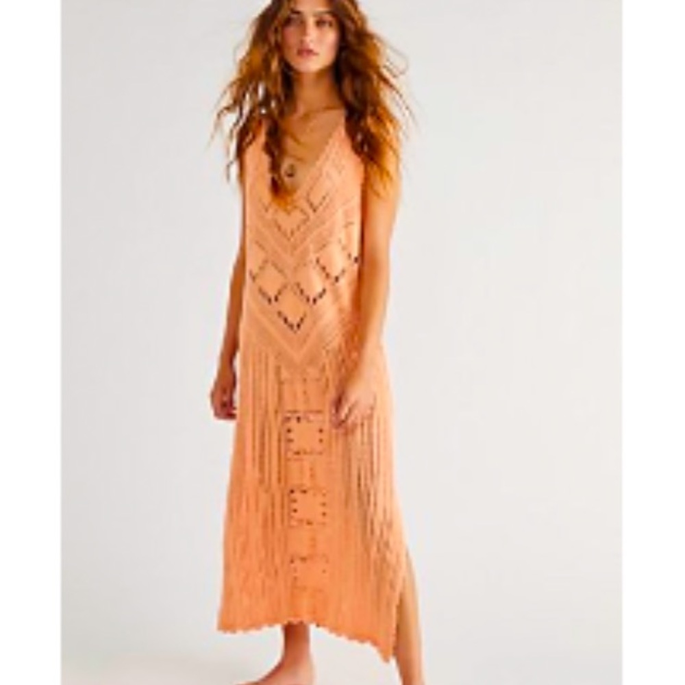 Free People “Santorini” crochet dress